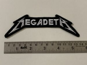 megadeth patch in metallica fonts