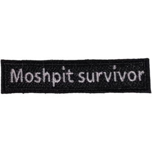 Moshpit survivor patch