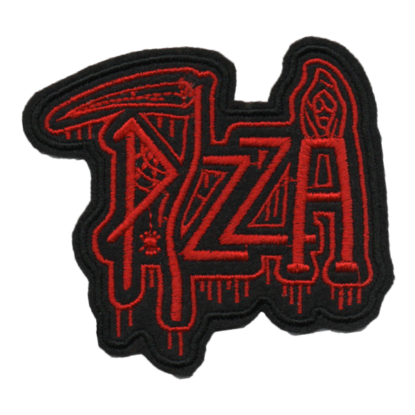 pizza death band patch